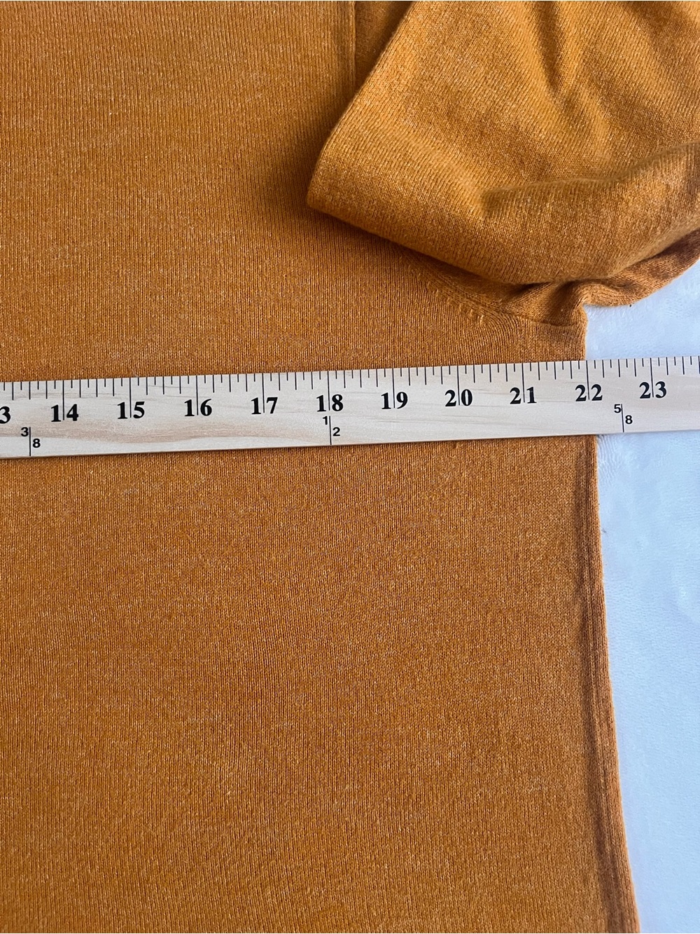 J. Crew Slouchy 100% Cotton Crewneck Pullover Sweater in Warm Heathered Ochre - Picture 9 of 10